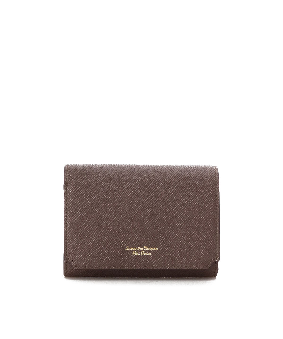Samantha Thavasa Petit Choice「インサイドバイカラー折財布」|財布|ブラウン