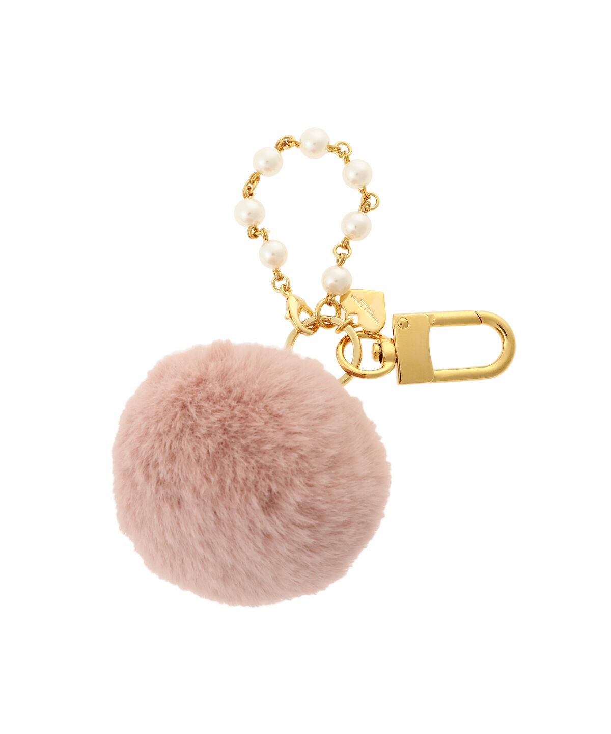 Samantha Thavasa Petit Choice「パールファーバッグチャーム」|チャーム・キーホルダー|ピンク
