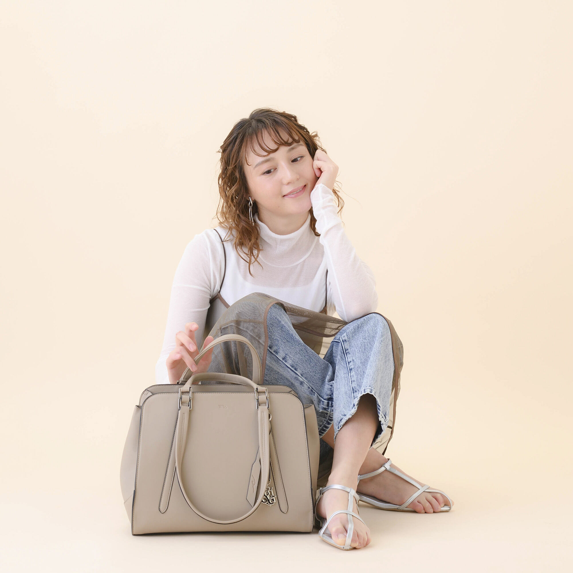 W&.Day/Night「W&.Day/Night マール ダブルハンドルトート A4ジャストサイズ 15301」|トートバッグ|