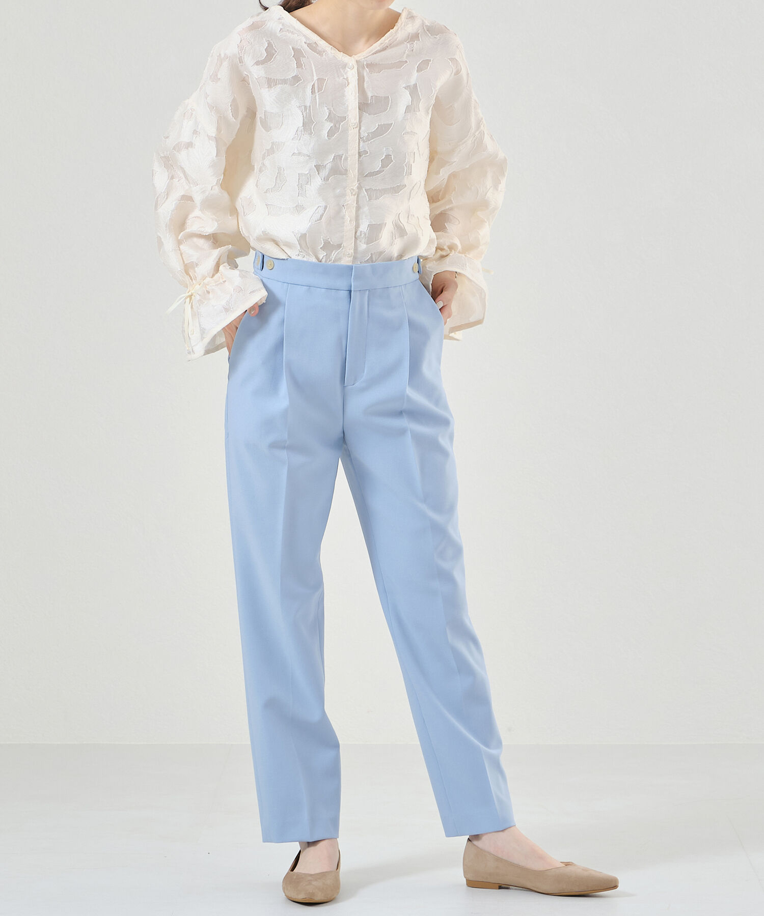 ORiental TRaffic「【跳べるパンプス/シリーズ累計150万足突破】ポインテッドトゥフラット/R-3205」|パンプス|