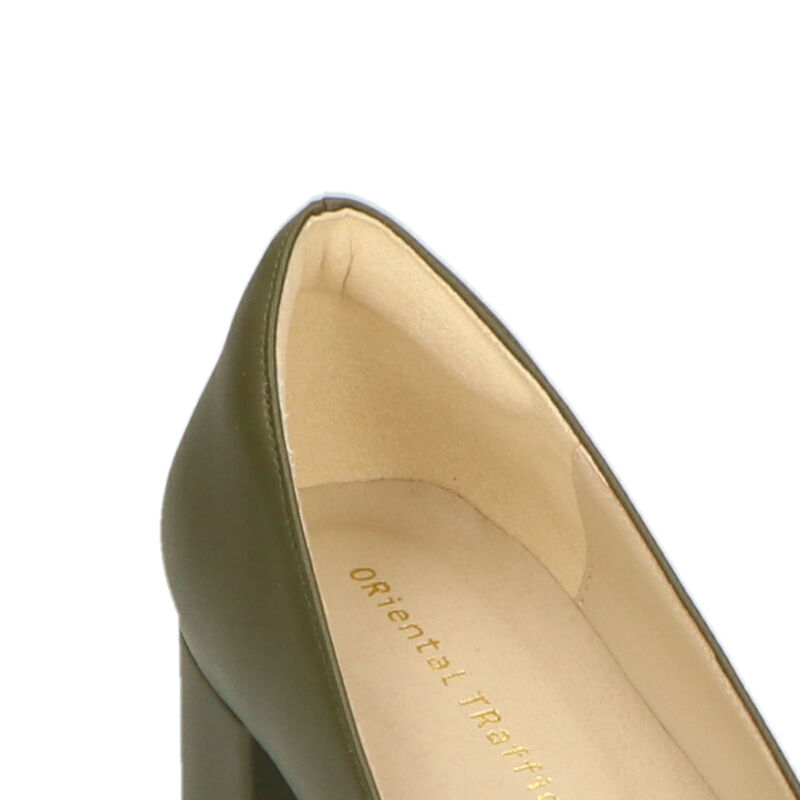 ORiental TRaffic「【跳べるパンプス/シリーズ累計１５０万足突破】ビットモチーフ/R-3207 ヒール ローファー」|パンプス|