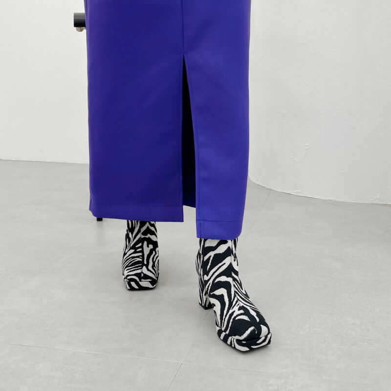 ORiental TRaffic「プラットフォームカラーブーツ/21419」|ショートブーツ|