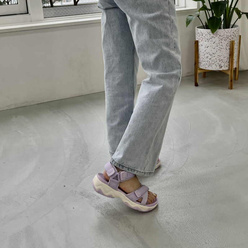 ORiental TRaffic「【アウトレット価格】クロスベルトスポーツサンダル/OT3209 スポサン 売れてる 人気 トレンド」|サンダル|