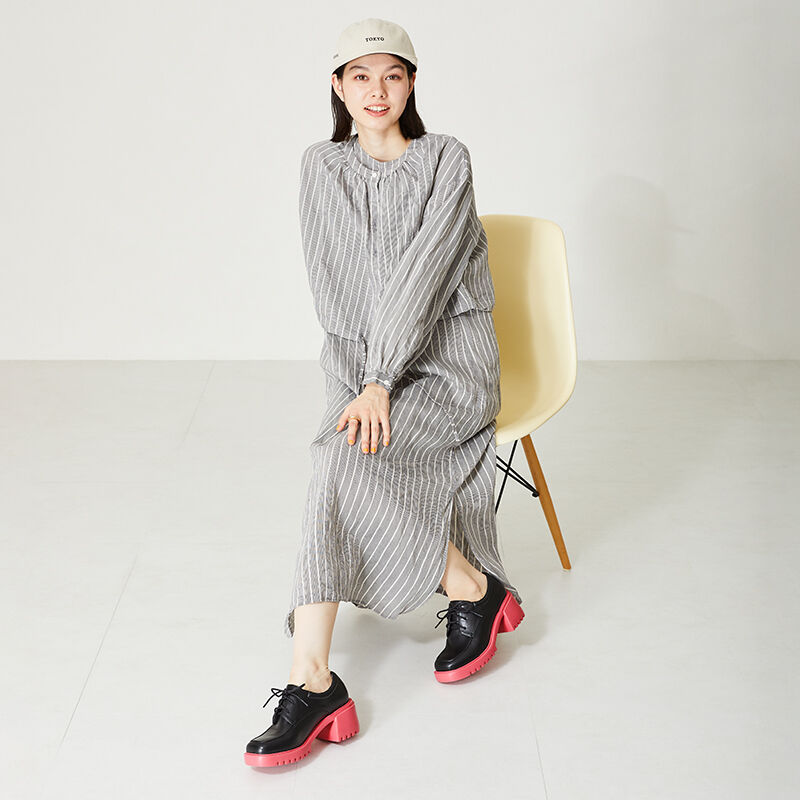 ORiental TRaffic「カラーソール厚底レースアップシューズ/41103」|パンプス|