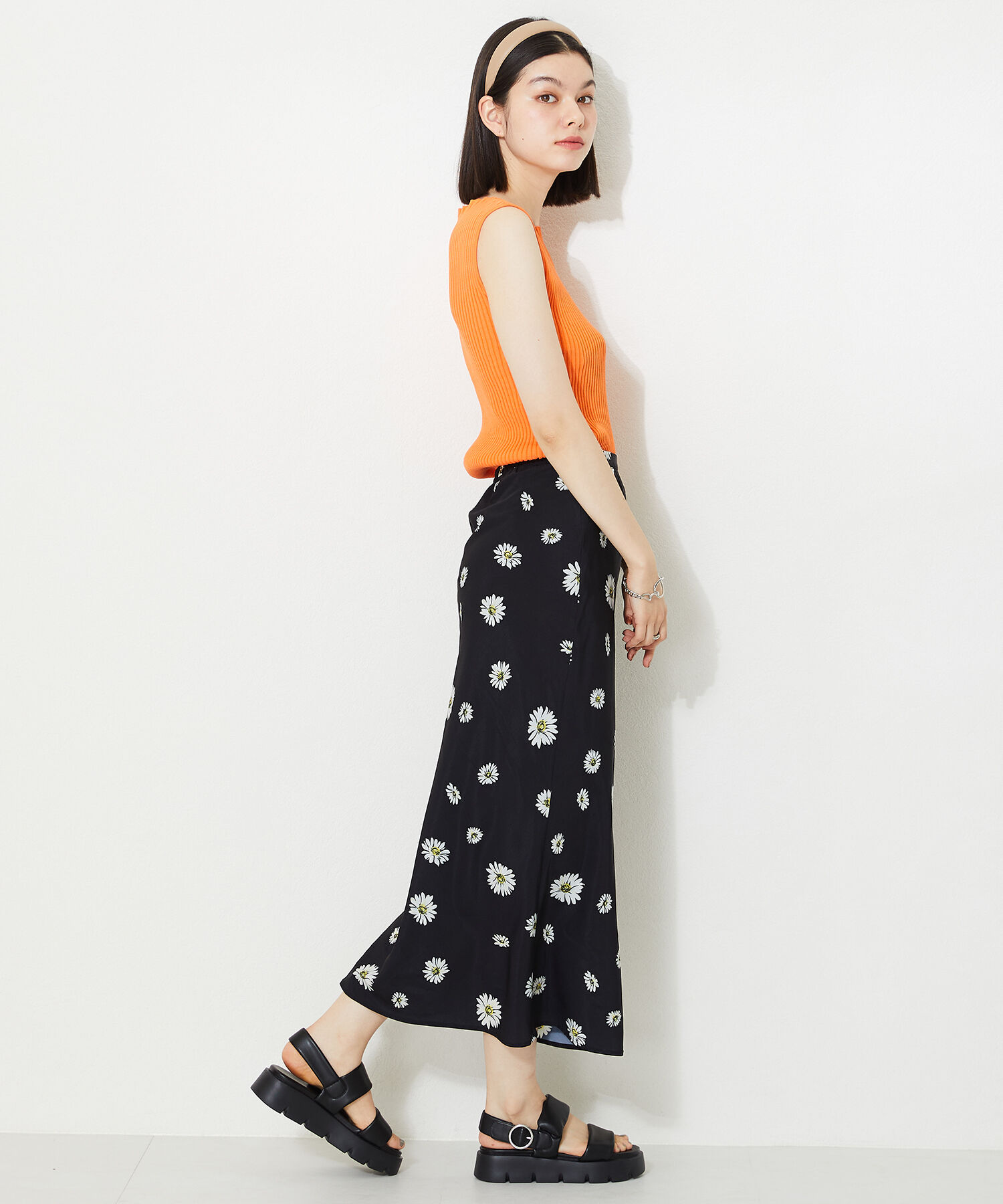 ORiental TRaffic「パデットダブルベルト厚底サンダル/41204」|サンダル|