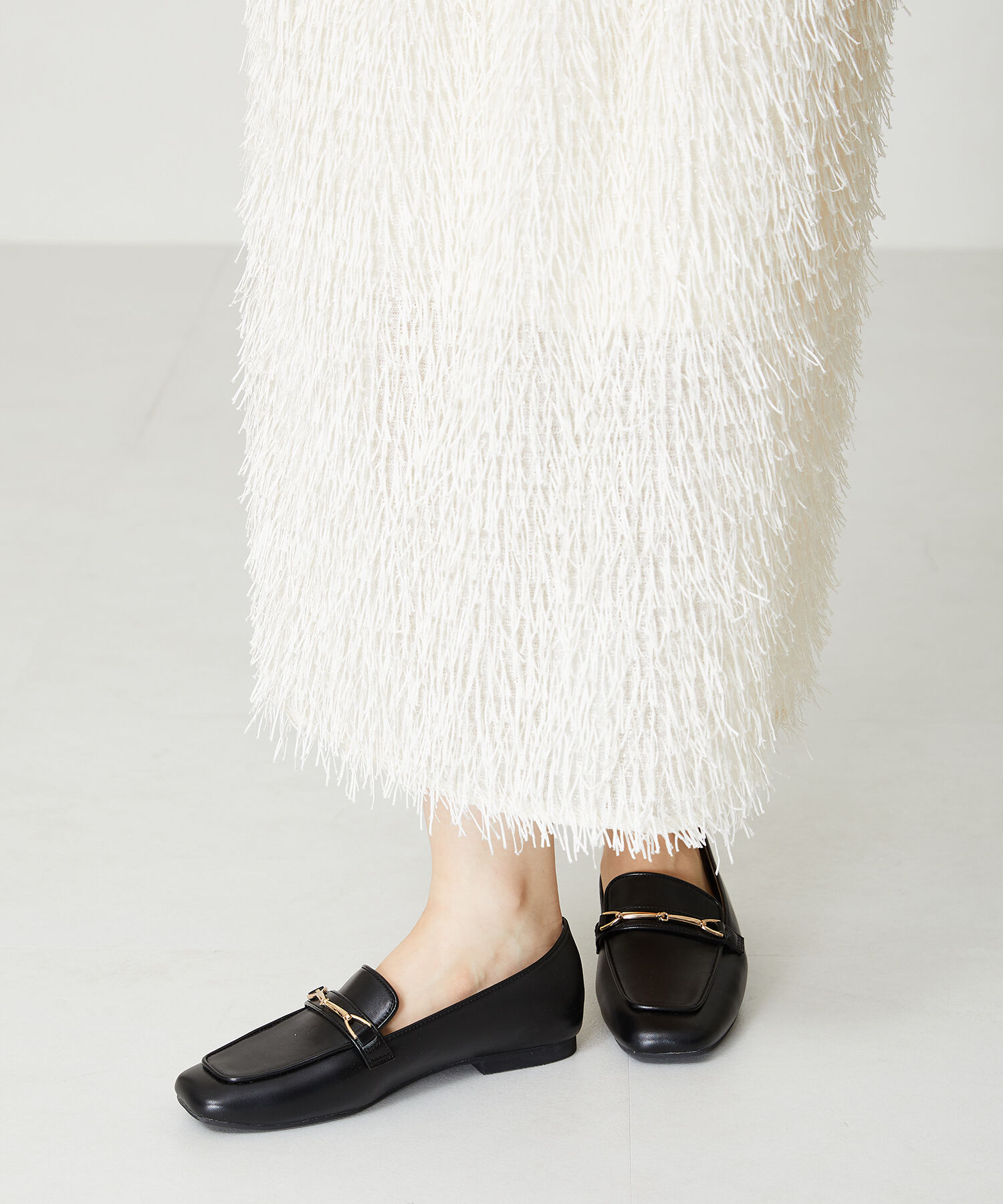 WA Oriental TRaffic「【アウトレット価格】スクエアトゥビットモチーフローファー/42108」|ローファー|