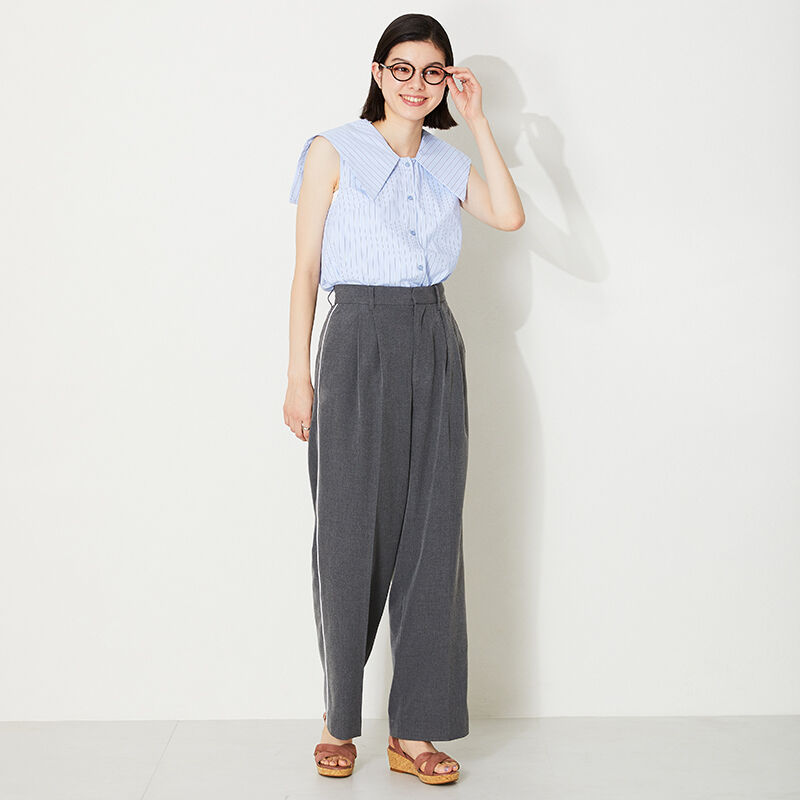 WA Oriental TRaffic「【アウトレット価格】クロスウエッジサンダル/42201 定番 サンダル 人気 ヒール6cm」|サンダル|