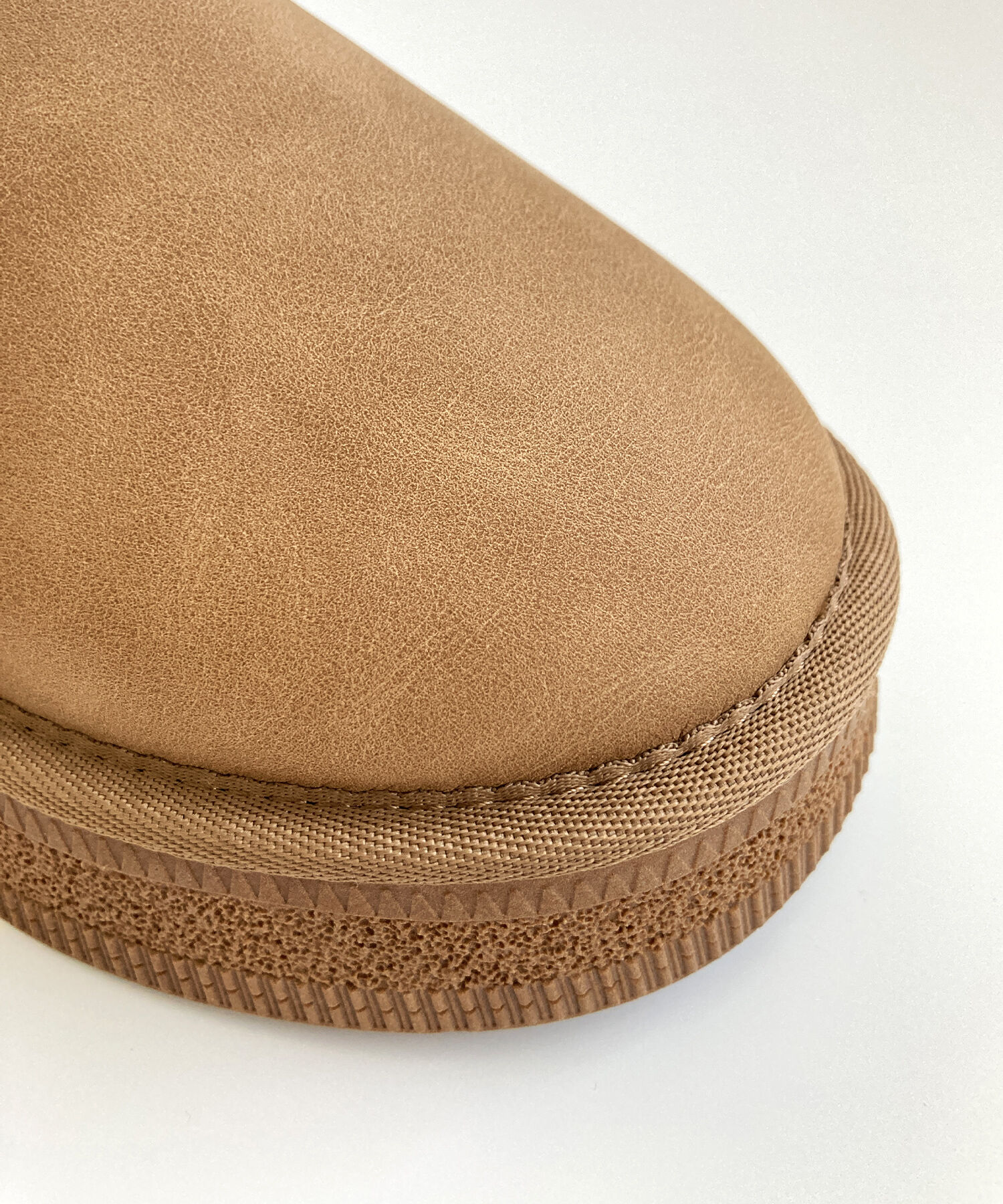 ORiental TRaffic「【 厚底 】フレアソール ムートン ショート ブーツ/41426 防寒」|ショートブーツ|