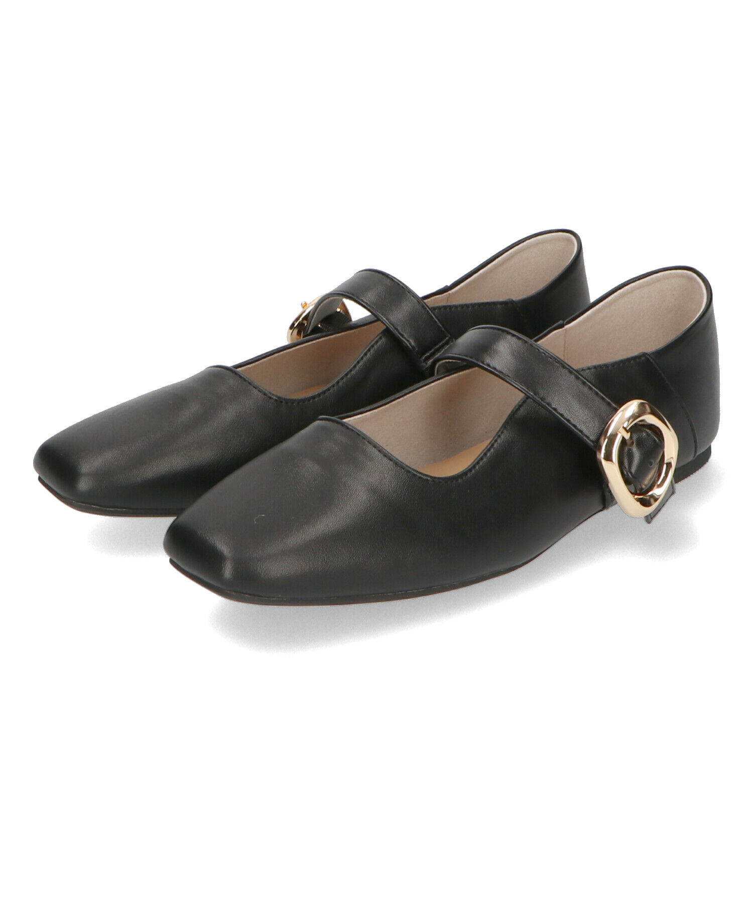 WA Oriental TRaffic「柔らか ストラップ フラット パンプス /52104 フィット クッション」|パンプス|