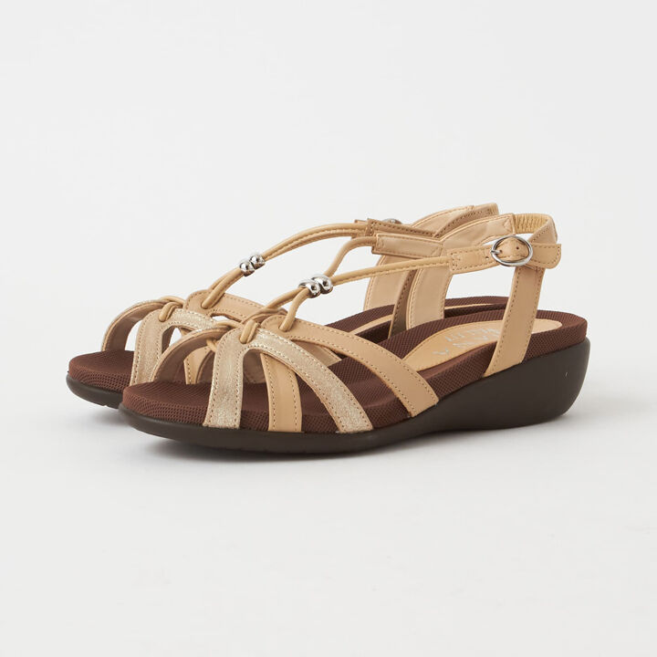 ダイアナウェルフィット「【WELLFIT】　モールドウェッジサンダル　KW53650」|サンダル|