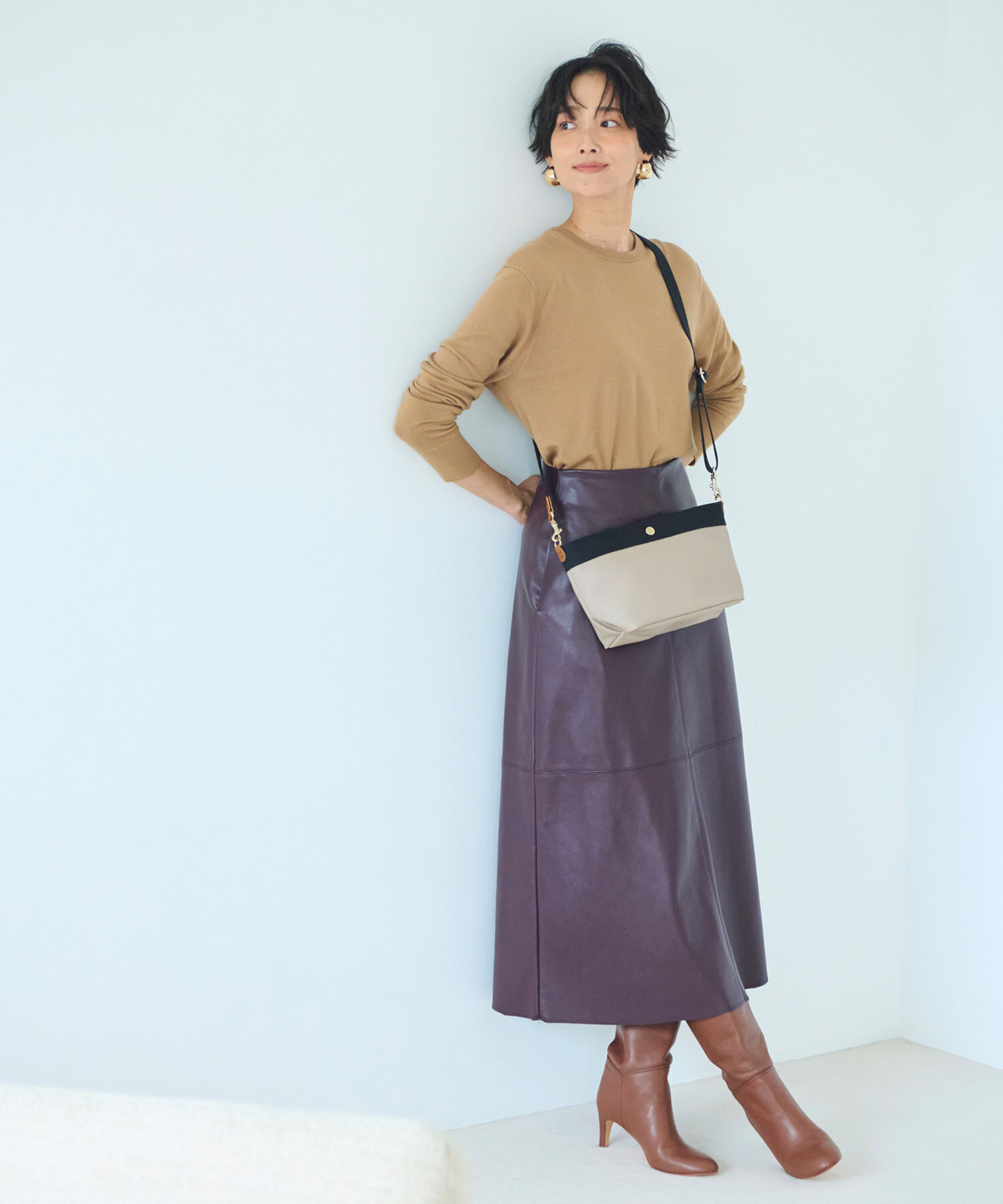 TOPKAPI BREATH「【VERY 10月号掲載】RIPPLE リプル ミニショルダー バッグ」|ショルダー・メッセンジャー|