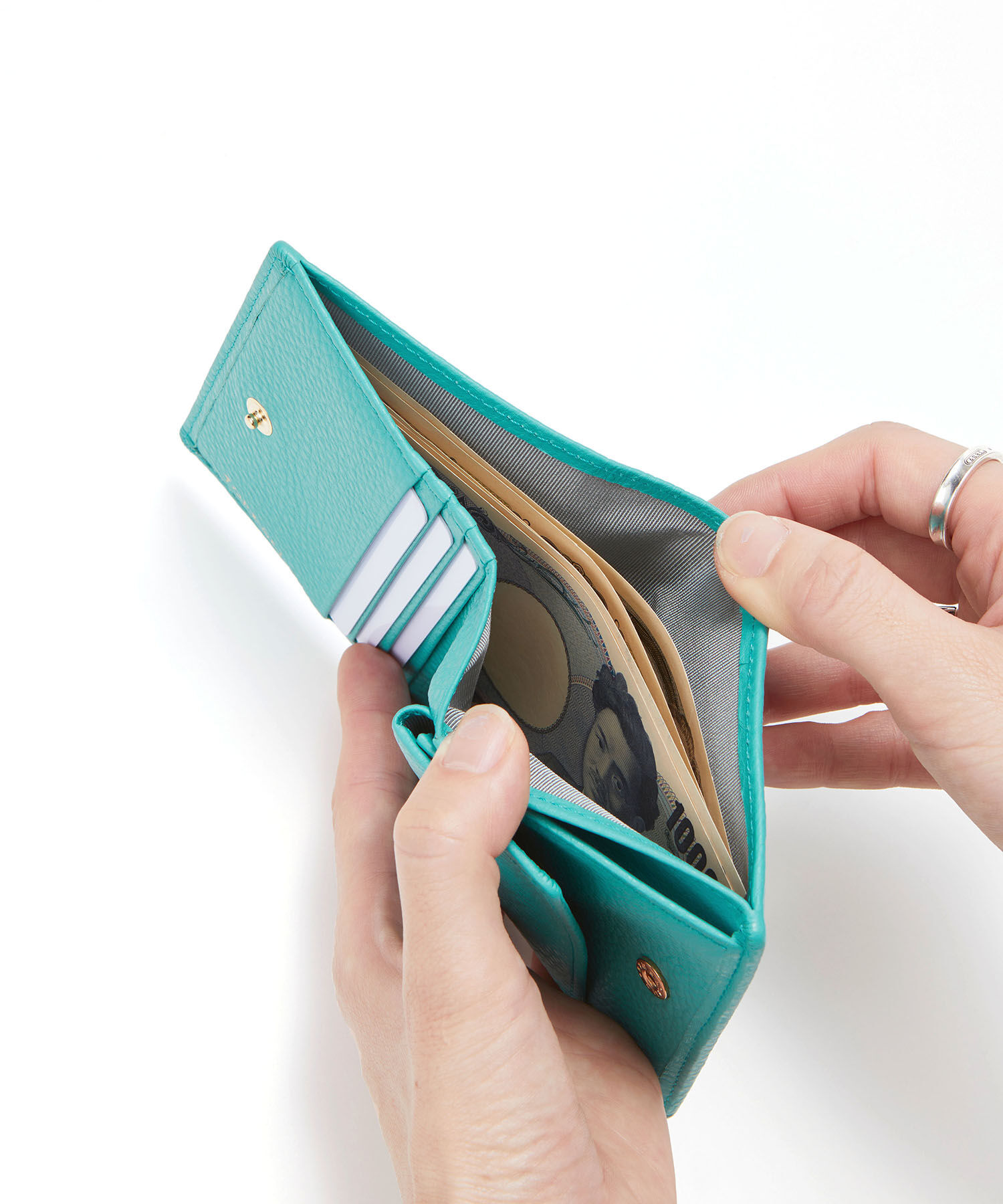 TOPKAPI 「【TOPKAPI】 イタリアンシュリンクレザー 二つ折り 財布 fortuna フォルトゥナ」|財布|