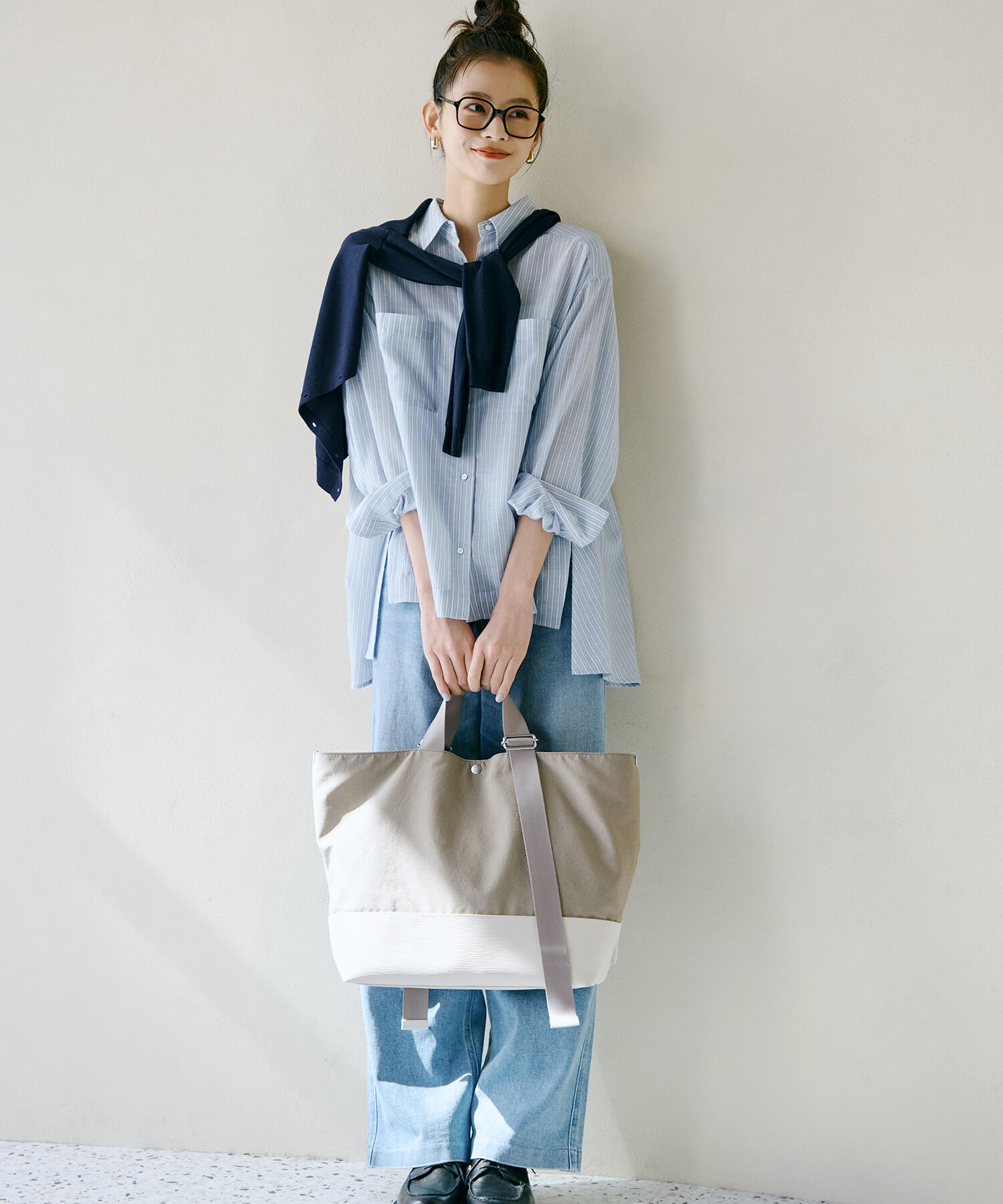 TOPKAPI BREATH「【Breath TOPKAPI】RIPPLE リプル リンクル ナイロン 変形 トートバッグ/ A4対応」|トートバッグ|