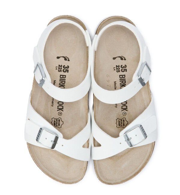 BIRKENSTOCK「【ビルケンシュトック】リオ/ホワイト ビルコフロー/サンダル レディース/RIO」|サンダル|
