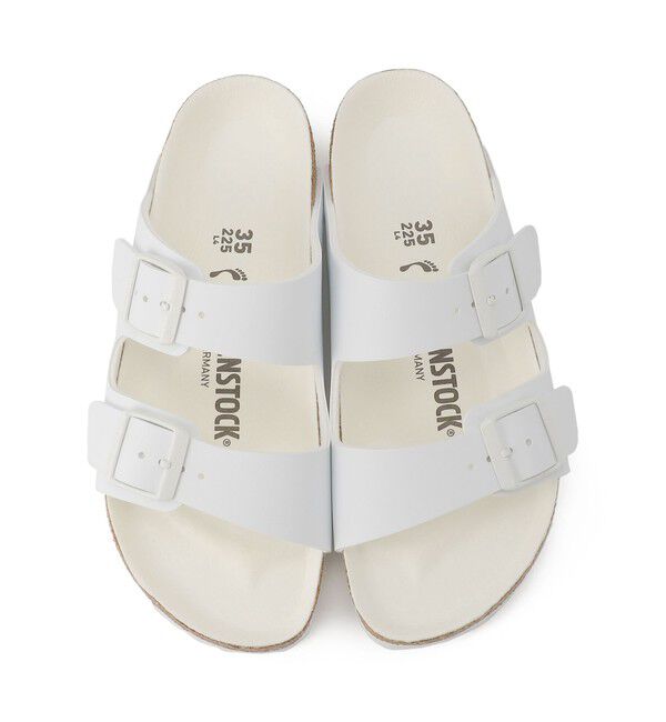 BIRKENSTOCK「【ビルケンシュトック】アリゾナ/トリプルホワイト ビルコフロー/サンダル レディース」|サンダル|
