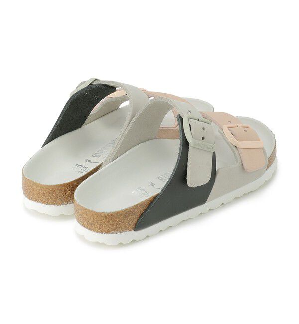 BIRKENSTOCK「【ビルケンシュトック】アリゾナスプリット/ミネラル ライトローズ スエード/サンダル レディース」|サンダル|