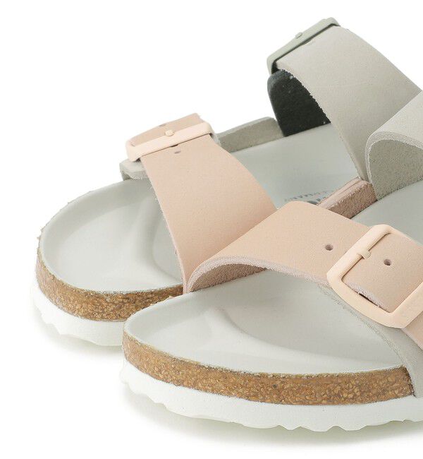 BIRKENSTOCK「【ビルケンシュトック】アリゾナスプリット/ミネラル ライトローズ スエード/サンダル レディース」|サンダル|
