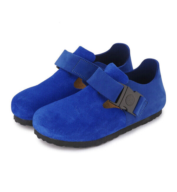 BIRKENSTOCK「【ビルケンシュトック】ロンドン/ウルトラブルー ヌバック スエード/シューズ メンズ レディース」|その他|ブルー系その他