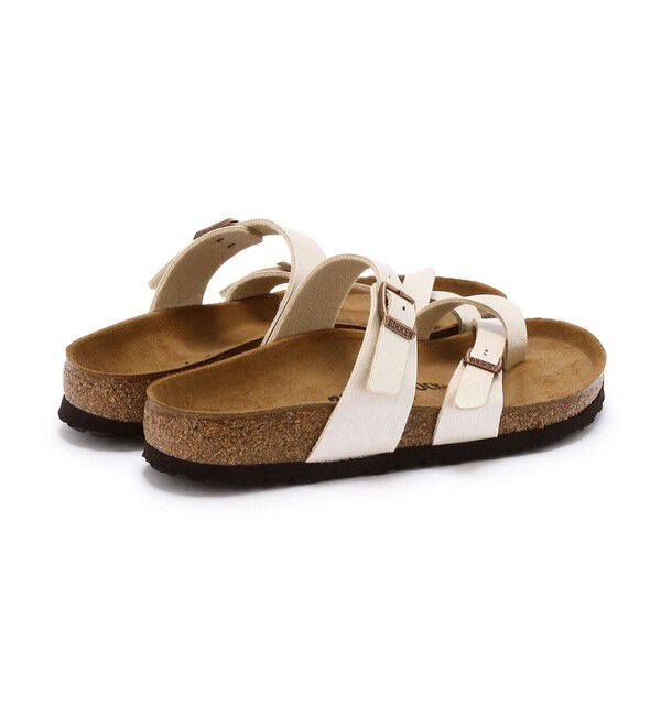 BIRKENSTOCK「【ビルケンシュトック】マヤリ/グレイスフルパールホワイト ビルコフロー/サンダル レディース」|サンダル|