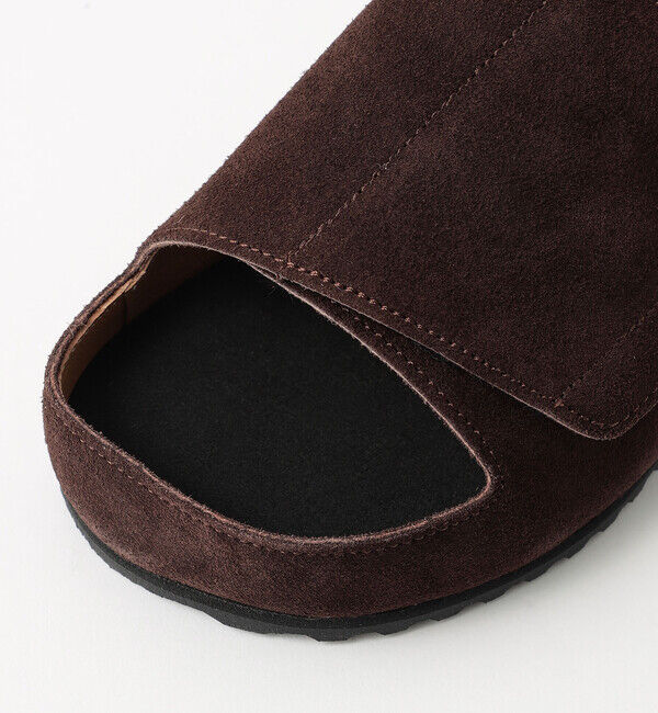 BENEXY「【ベネクシー】180 リラックス/モカ ベロアレザー/サンダル メンズ レディース」|サンダル|