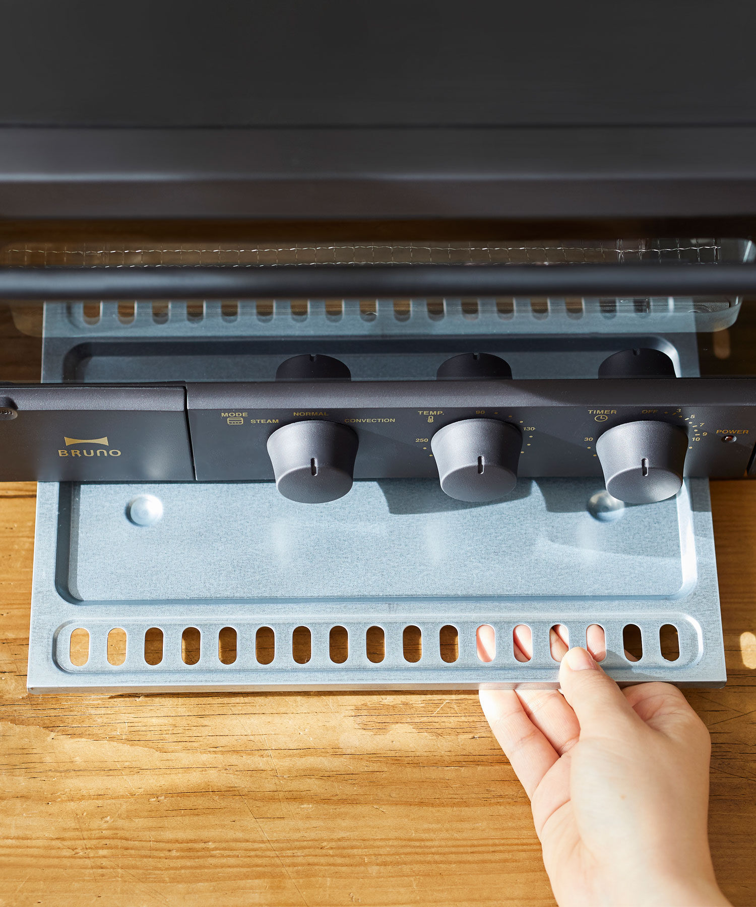 BRUNO「スチーム&amp;ベイク トースター」|電化製品|