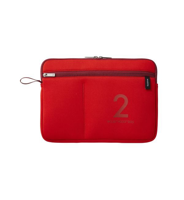 MILESTO「MILESTO UTILITY パソコンケース」|ポーチ|レッド