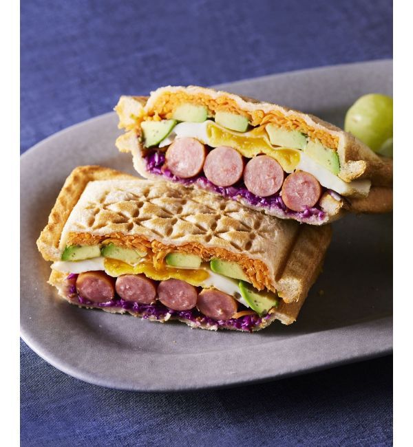 BRUNO「グリルサンドメーカー シングル」|電化製品|