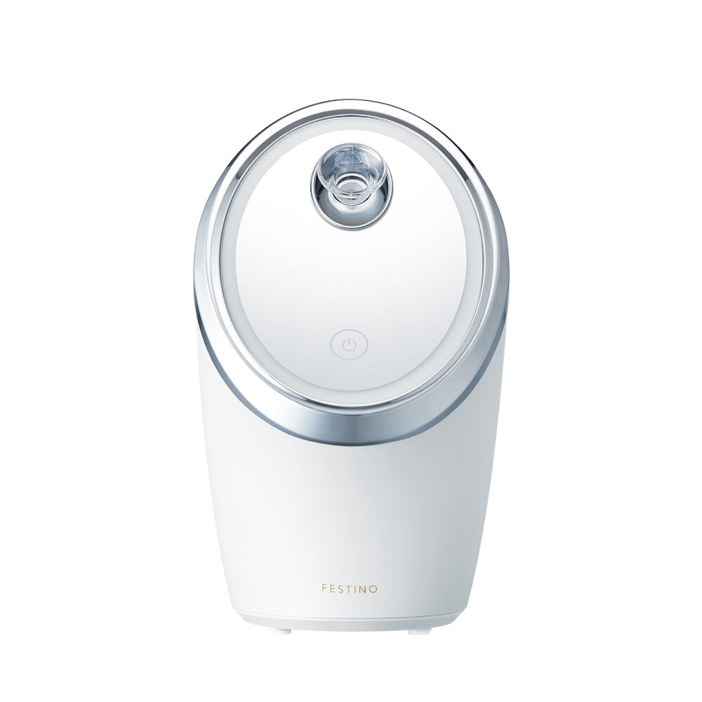 FESTINO「フェスティノ　フェイシャル クレンジング ナノスチーマー SMHB-033」|コスメ雑貨|ホワイト