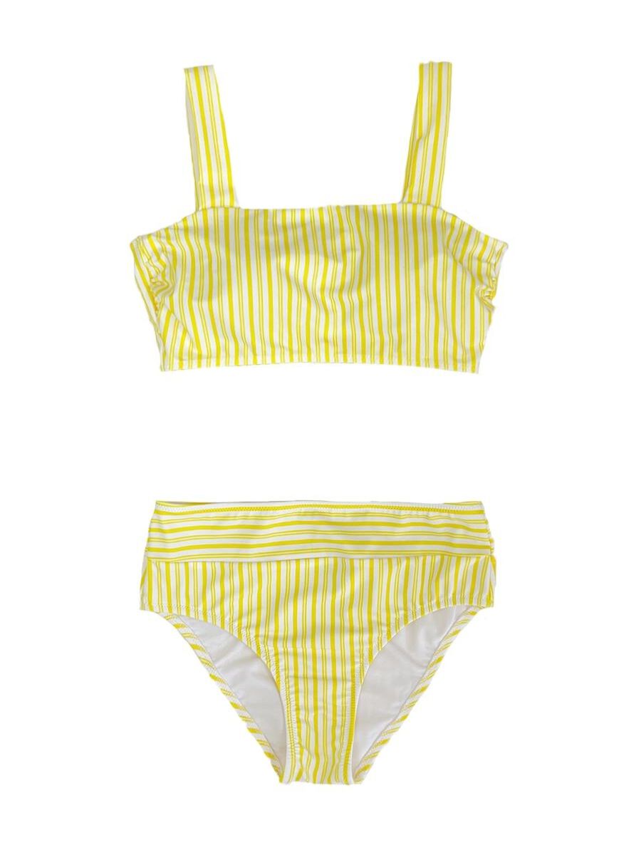 PEAK&PINE「ストライプ柄ビスチェビキニ」|ビキニ|