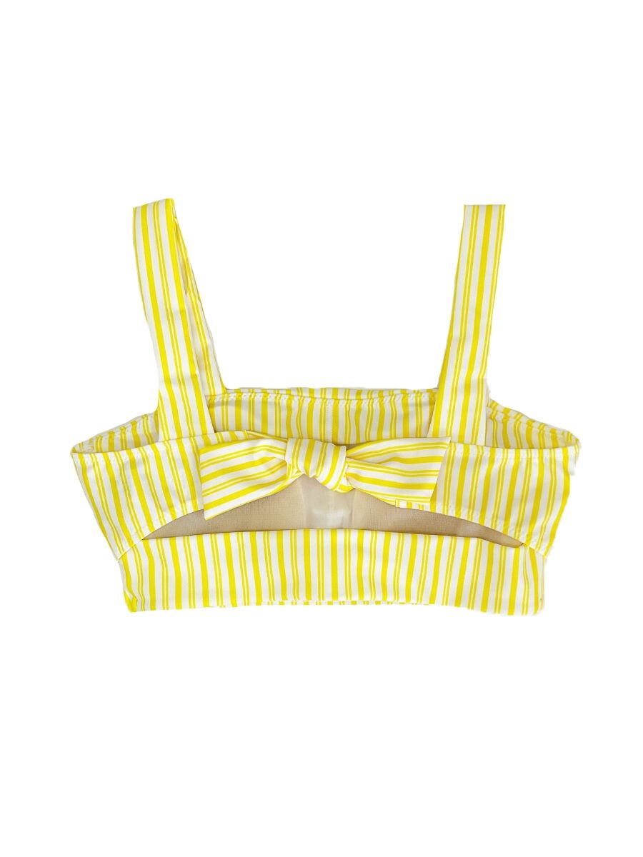 PEAK&PINE「ストライプ柄ビスチェビキニ」|ビキニ|