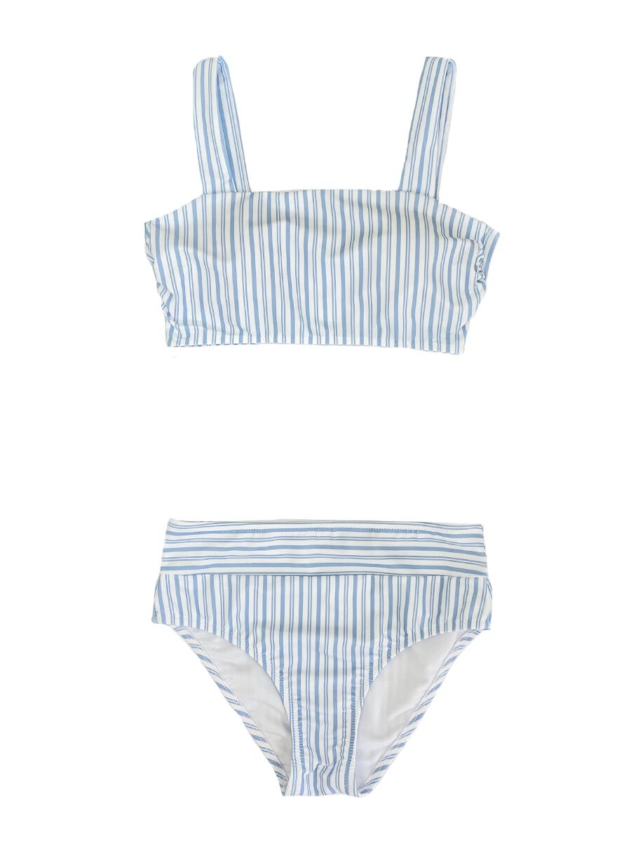 PEAK&PINE「ストライプ柄ビスチェビキニ」|ビキニ|