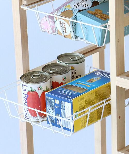  「キッチンで大活躍！ Soupバスケットワゴン」|食器・キッチングッズ|