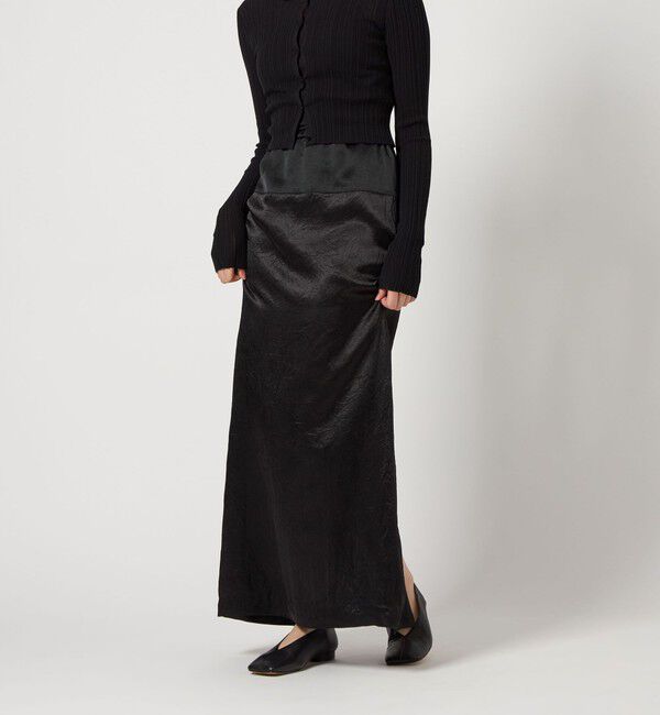 ODETTE E ODILE「オブリークスクエアトゥフラット15&darr;&uarr;」|パンプス|