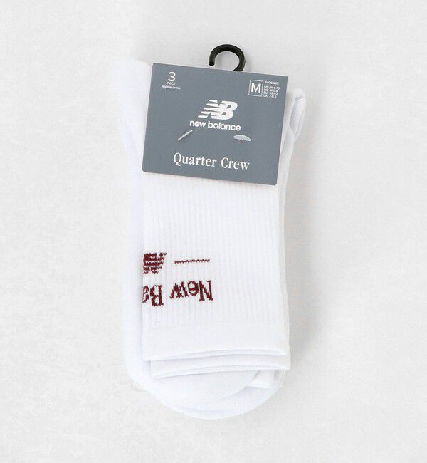 ODETTE E ODILE「＜New Balance＞ AC55010 ロゴ3P WTセット」|ソックス|