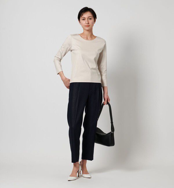 UNITED ARROWS「C DOUBLE クルーネック カットソー」|Tシャツ・カットソー|