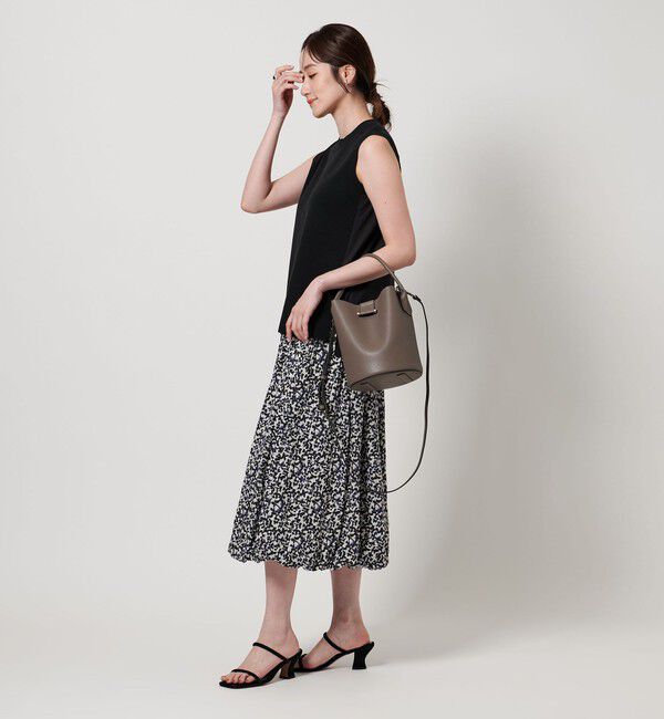 UNITED ARROWS「メタルポイント バケットバッグ」|ショルダー・メッセンジャー|