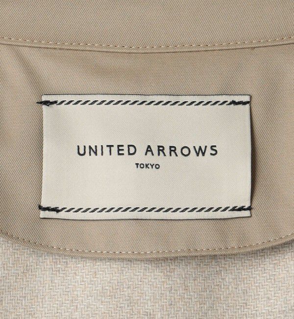 UNITED ARROWS「コットンギャバ トレンチコート」|トレンチコート|