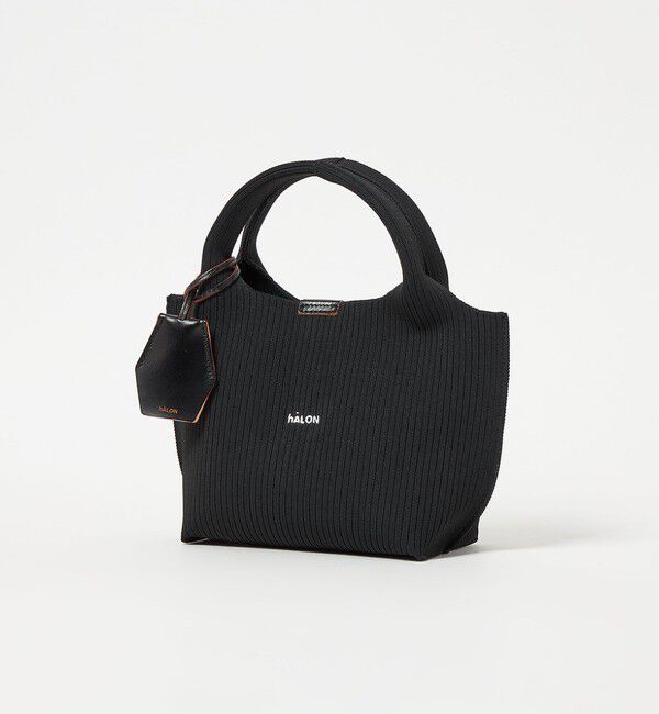 UNITED ARROWS「＜hALON＞ストライプ ニット トートバッグS」|トートバッグ|