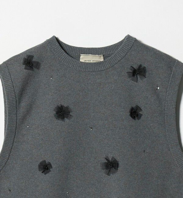 UNITED ARROWS「3D ビジュー ベスト」|ベスト・ジレ|