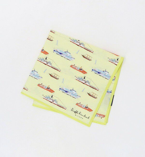 UNITED ARROWS「＜Dieffe Kinloch＞Boats ハンカチ」|ハンカチ|CREAM