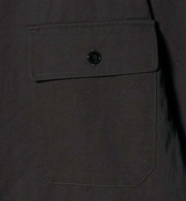 UNITED ARROWS「ツイル ミリタリー オーバーシャツ」|シャツ・ブラウス|