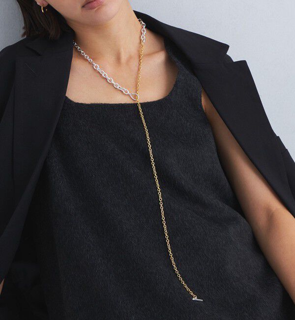 UNITED ARROWS green label relaxing「＜anisotea＞ Vary Chain ネックレス」|ネックレス|GOLD