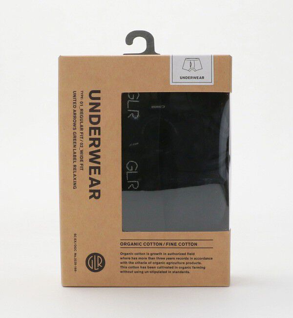 UNITED ARROWS green label relaxing「FINE/OGC ソリッド ボクサーパンツ」|インナー|