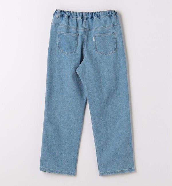 UNITED ARROWS green label relaxing「ストレッチデニム ストレートパンツ / キッズ  100cm-160cm - ストレッチ -」|デニム|