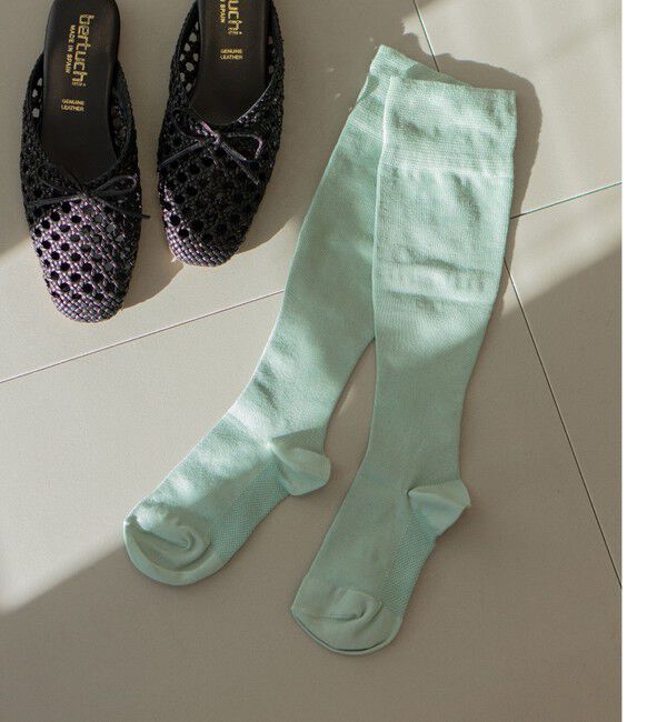 UNITED ARROWS green label relaxing「＜MAEE＞コンプレッション ソックス / 着圧ソックス / 靴下」|ソックス|LIME