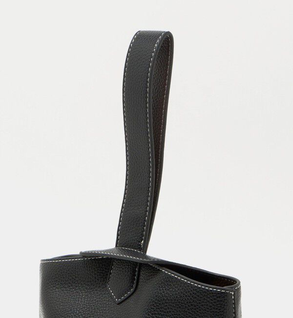 UNITED ARROWS green label relaxing「シボ レザーライク ハンドバッグ」|ハンドバッグ|