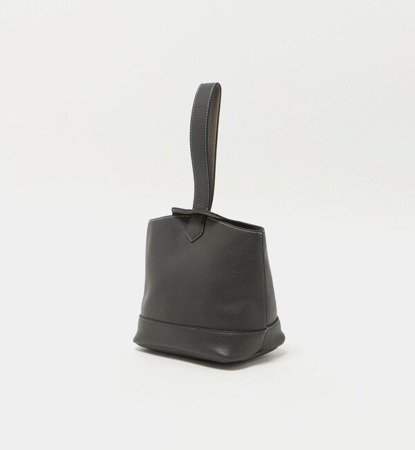 UNITED ARROWS green label relaxing「シボ レザーライク ハンドバッグ」|ハンドバッグ|