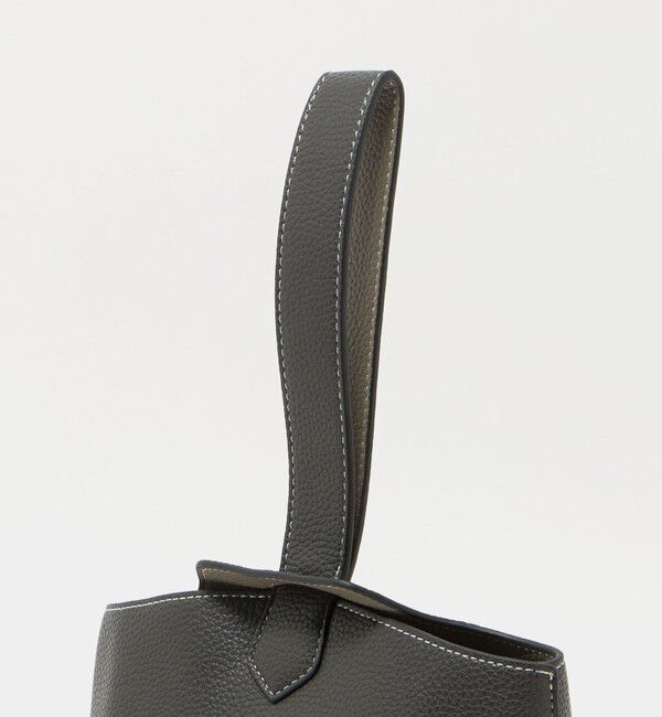 UNITED ARROWS green label relaxing「シボ レザーライク ハンドバッグ」|ハンドバッグ|