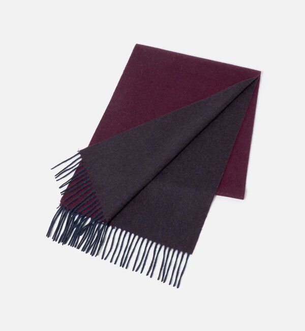 カシミヤ 100 リバー マフラー（UNITED ARROWS green label relaxing