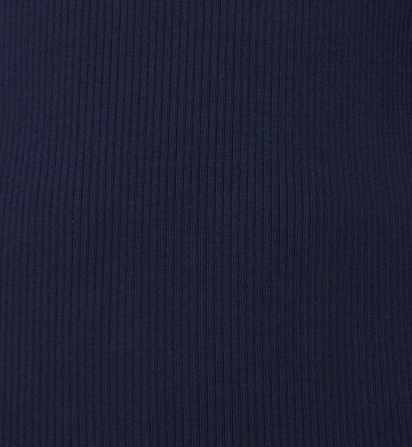 UNITED ARROWS green label relaxing「＜1_OF MINE＞リブ アシンメトリー ネック プルオーバー ニット」|ニット・セーター|